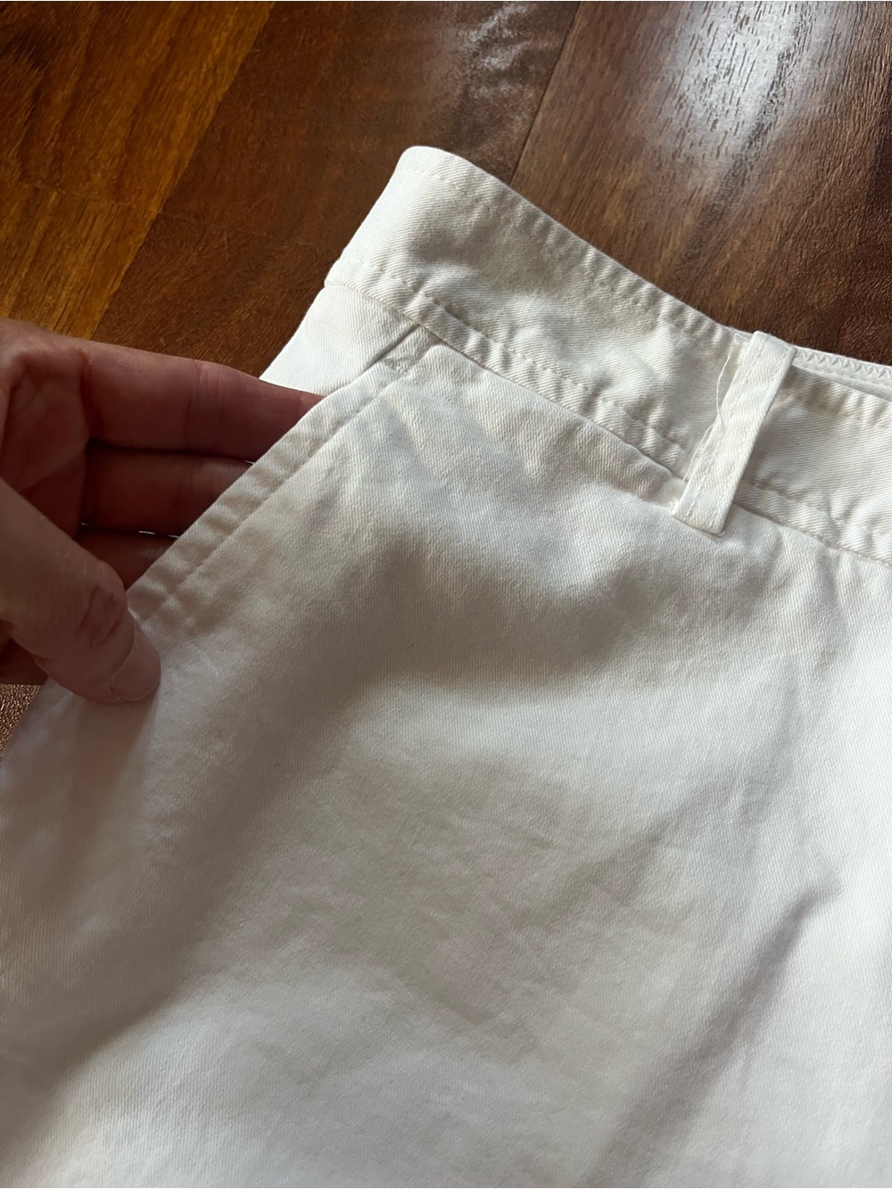 New Talbots White Chino Pants - Picture 5 of 12